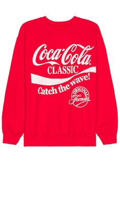 Junk Food Coca-cola Catch The Wave Crew in Red