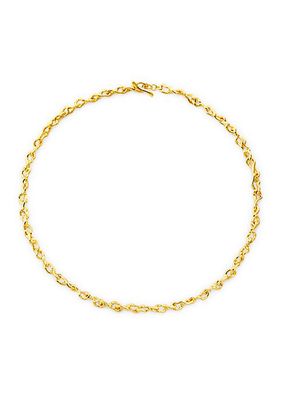 Juno 43 22K-Gold-Plated Chain Necklace