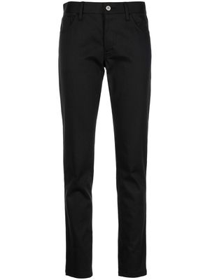 Junya Watanabe buttoned slim-fit trousers - 1 - Black