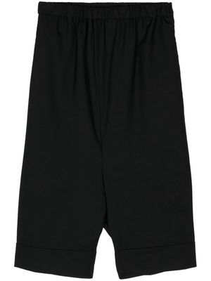 Junya Watanabe drop-crotch wool trousers - Black