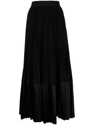 Junya Watanabe gathered asymmetrical skirt - Black