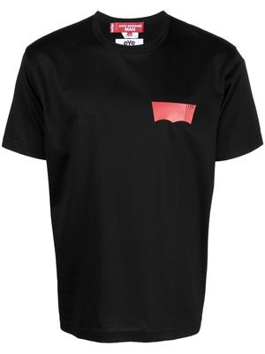 Junya Watanabe logo-print T-shirt - Black