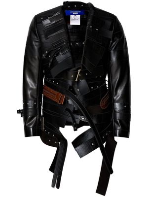 Junya Watanabe MAN belt-embellished jacket - Black