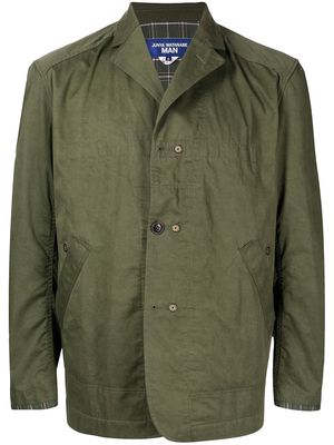 Junya Watanabe MAN double-breasted lightweight jacket - Green