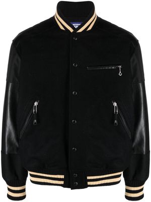 Junya Watanabe MAN panelled bomber jacket - Black