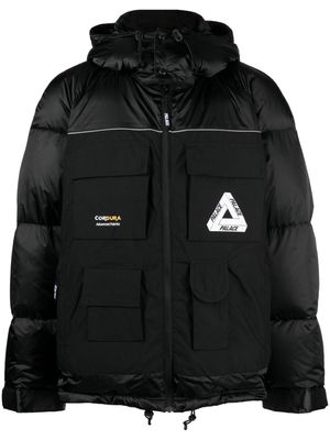 Junya Watanabe MAN x Palace hooded puffer jacket - Black