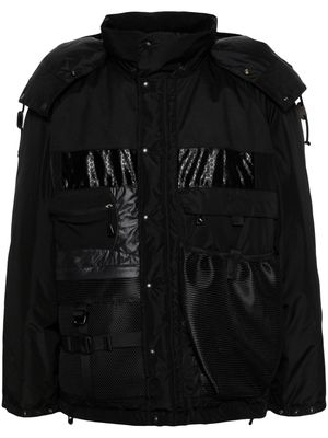 Junya Watanabe panelled padded jacket - Black