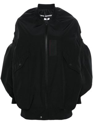 Junya Watanabe puff-sleeve bomber jacket - Black