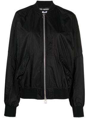 Junya Watanabe puff-sleeve oversize bomber jacket - Black