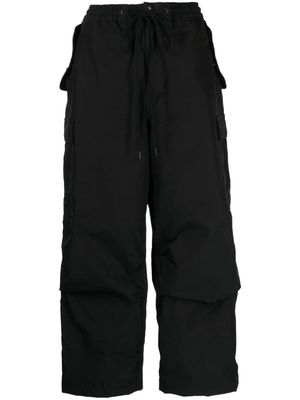 Junya Watanabe straight-leg cargo trousers - Black
