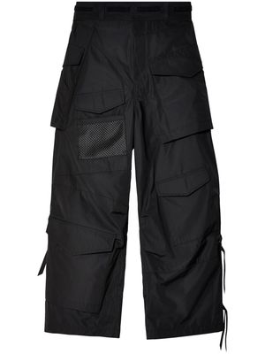 Junya Watanabe wide-leg cargo trousers - Black