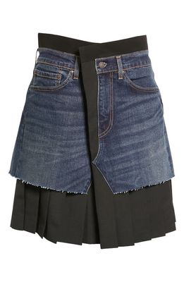 Junya Watanabe x Levi's® 502 Customized Skirt in 1 Indigo X Black