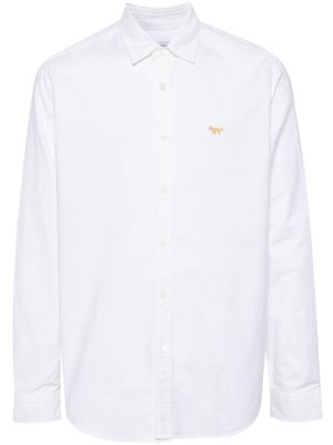 Junya Watanabe x Maison Kitsuné logo-embroidered shirt - White