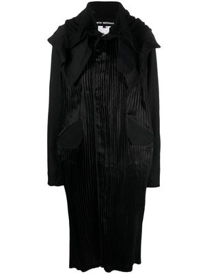 Junya Watanabe zip-up hooded jacket - Black