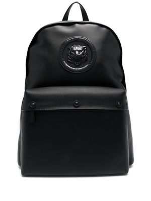 Just Cavalli faux-leather backpack - Black