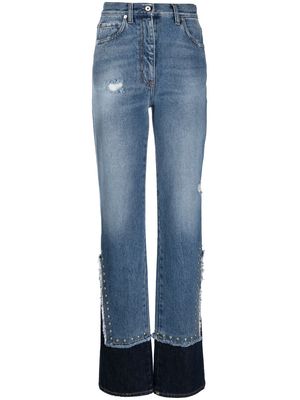 Just Cavalli high-waist straight jeans - Blue