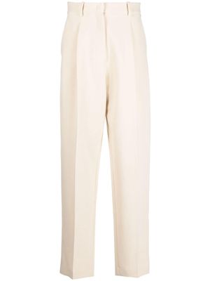 Just Cavalli high-waisted tailored trousers - Neutrals