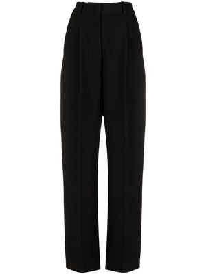 Just Cavalli high-waisted wide-leg trousers - Black