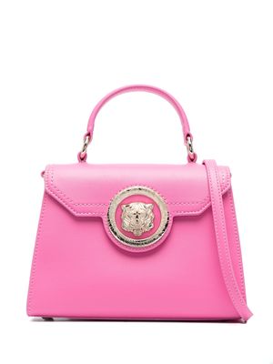 Just Cavalli logo-buckle detail shoulder bag - Pink