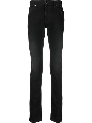 Just Cavalli logo-patch skinny jeans - Black