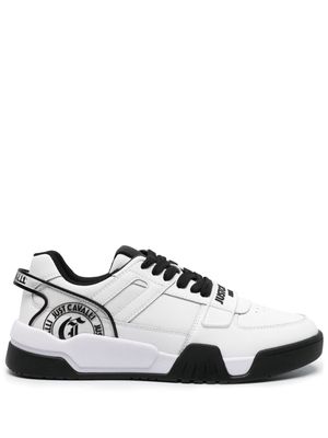 Just Cavalli logo-strap chunky sneakers - White