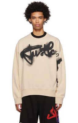 Just Cavalli Off-White Graphic Sweatshirt