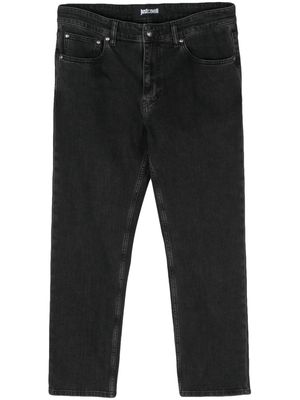 Just Cavalli slim-fit cropped jeans - Black