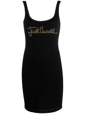 Just Cavalli stud-embellished mini dress - Black
