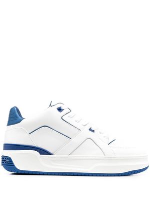 Just Don panelled low-top sneakers - White