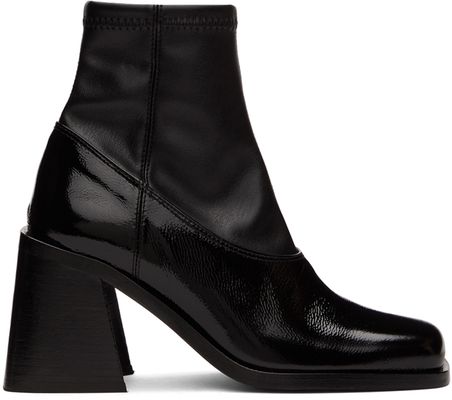 Justine Clenquet Black Eve Boots