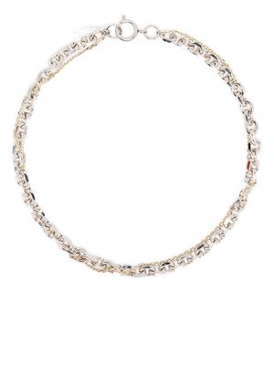 Justine Clenquet Dana layered chain-link bracelet - Gold