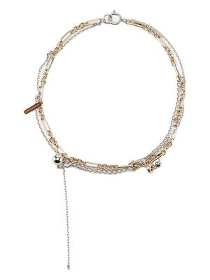 Justine Clenquet Rachel multi-chain necklace - Gold