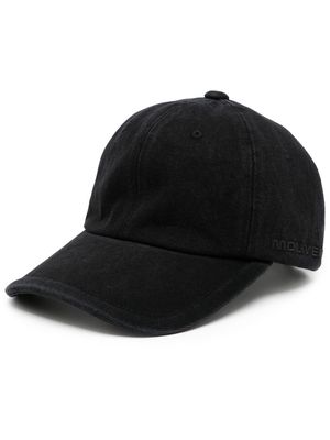 Juun.J adjustable strap cotton cap - Black