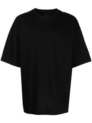 Juun.J crew neck short-sleeve T-shirt - Black