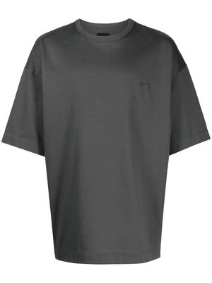 Juun.J crew neck short-sleeve T-shirt - Grey