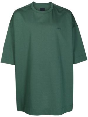 Juun.J graphic-print cotton T-shirt - Green
