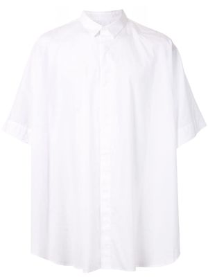 Juun.J oversized plain shirt - White