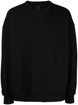 Juun.J photograph-print cotton sweatshirt - Black