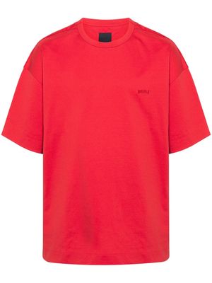 Juun.J photograph-print cotton T-shirt - Red