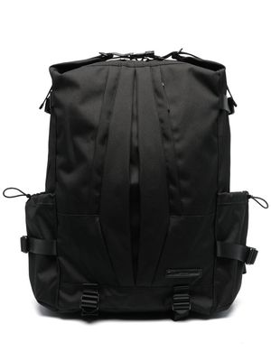 Juun.J pleat-detail backpack - Black