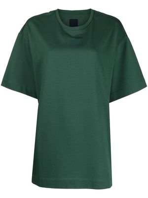 Juun.J rear graphic T-shirt - Green