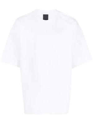 Juun.J sleeve-pocket cotton T-shirt - White