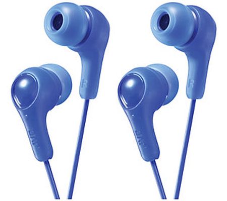 JVC Gumy Plus Inner-Ear Wired Headphones With M c - Set of 2