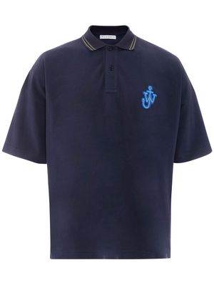 JW Anderson Anchor polo shirt - Blue