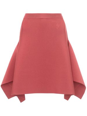 JW Anderson asymmetric A-line skirt - Pink