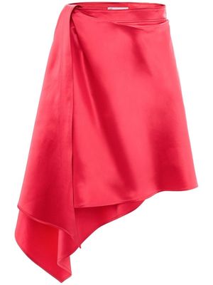 JW Anderson asymmetric twisted skirt - Pink