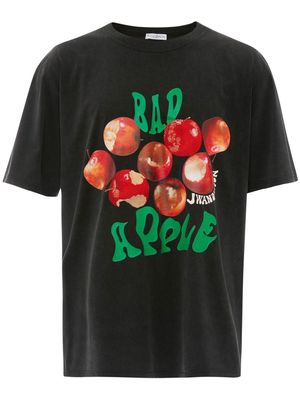 JW Anderson Bad Apple oversized T-shirt - Black
