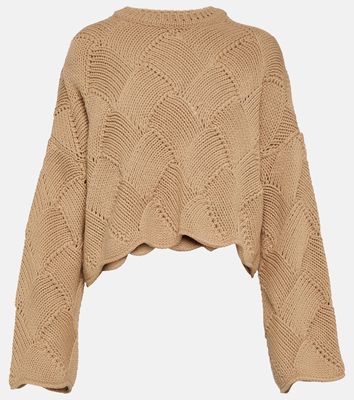 JW Anderson Basketweave wool-blend sweater