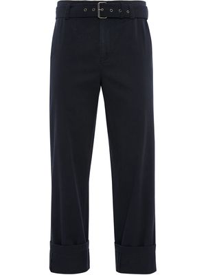 JW Anderson belted chino trousers - Blue
