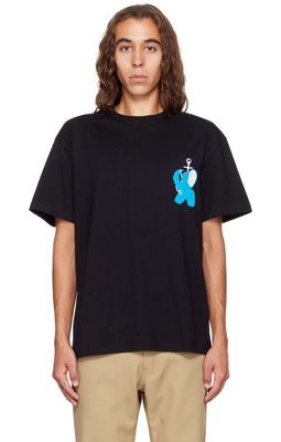 JW Anderson Black Elephant T-Shirt